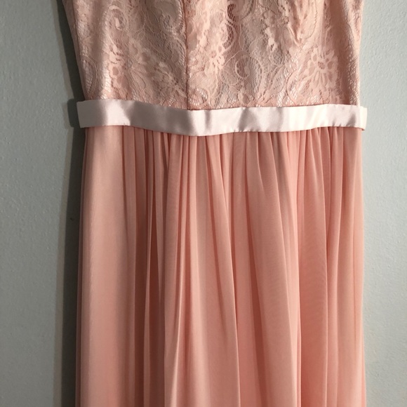 Vintage light pink formal gown - Size XS - Picture 6 of 12